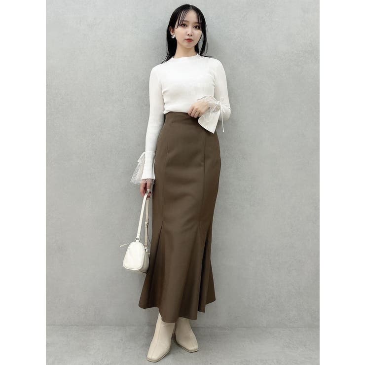 ハイウエストアソートナロースカート | dazzlin | 詳細画像31 