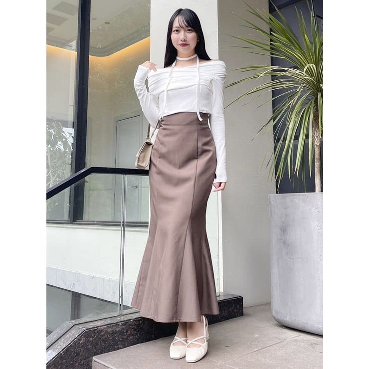 ハイウエストアソートナロースカート | dazzlin | 詳細画像43 