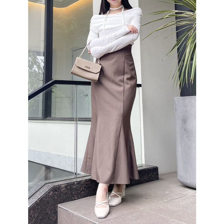 ハイウエストアソートナロースカート | dazzlin | 詳細画像44 