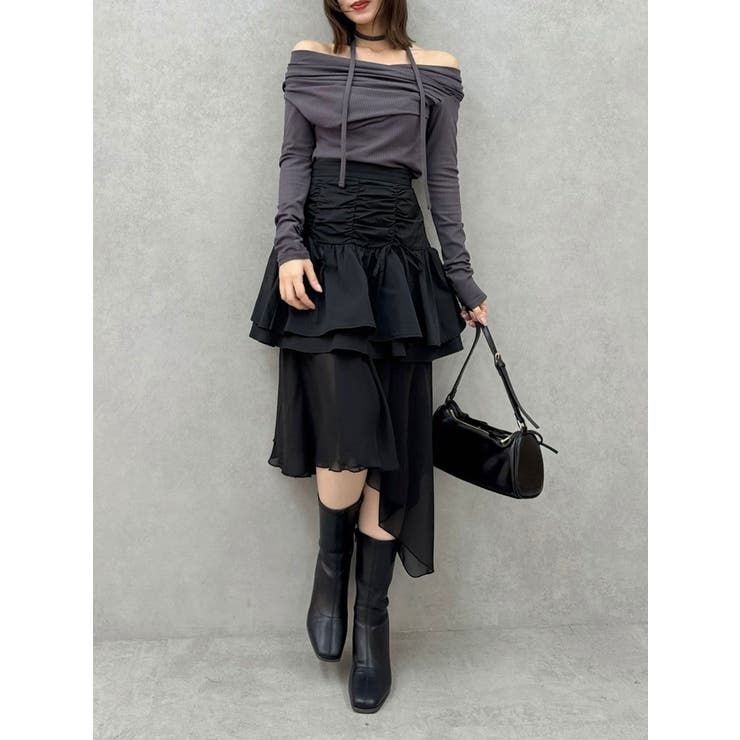 2ピースティアードミニスカート | dazzlin | 詳細画像12 