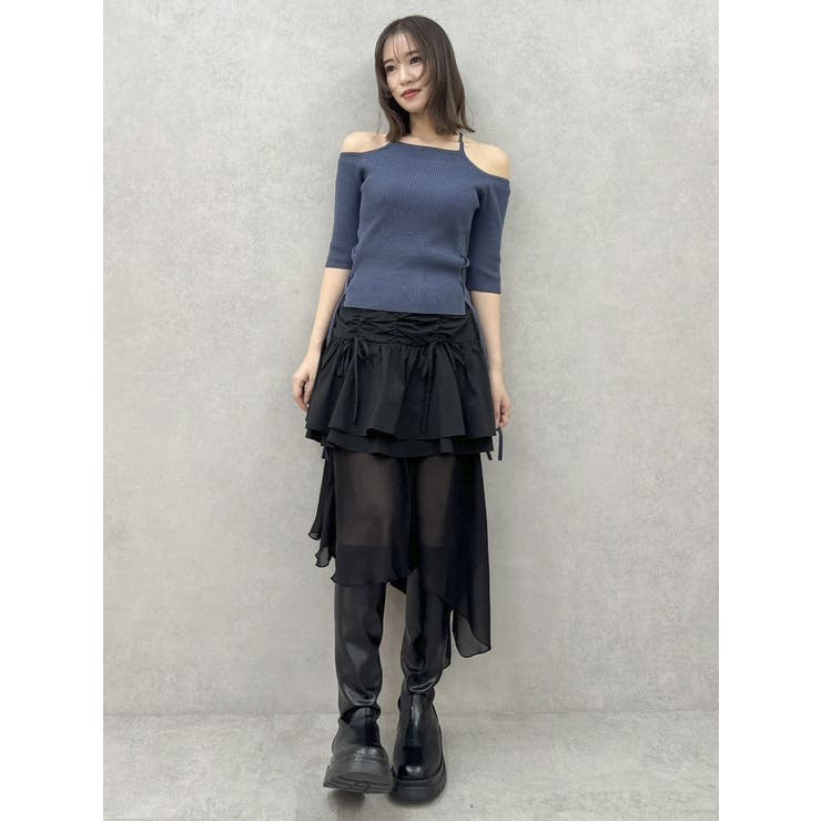 2ピースティアードミニスカート | dazzlin | 詳細画像25 