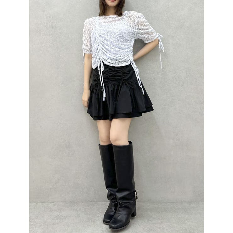 2ピースティアードミニスカート | dazzlin | 詳細画像30 