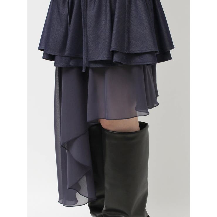 2ピースティアードミニスカート | dazzlin | 詳細画像49 