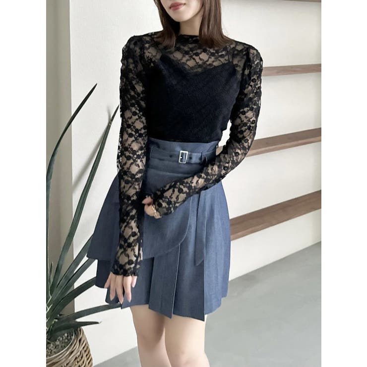 レイヤードプリーツミニスカート | dazzlin | 詳細画像27 