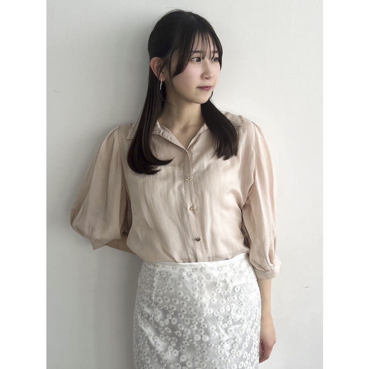 【藤井サチコラボ】マーガレットフラワータイトスカート | dazzlin | 詳細画像20 