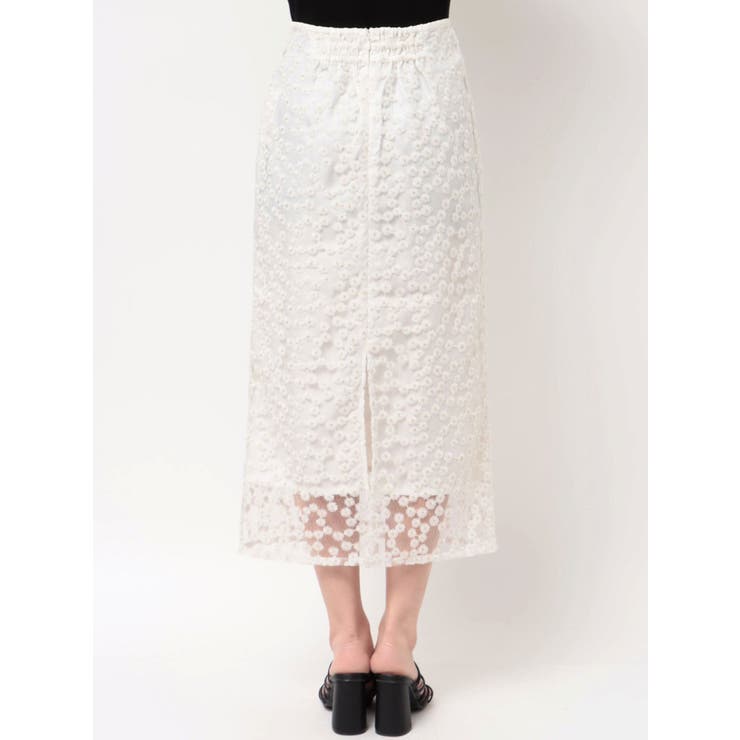 【藤井サチコラボ】マーガレットフラワータイトスカート | dazzlin | 詳細画像42 