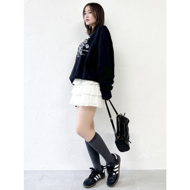 【dazzlin】新品★ナナイロフリルスカート(Mサイズ) dazzlin（ダズリン）の「ナナイロフリルスカート（スカート