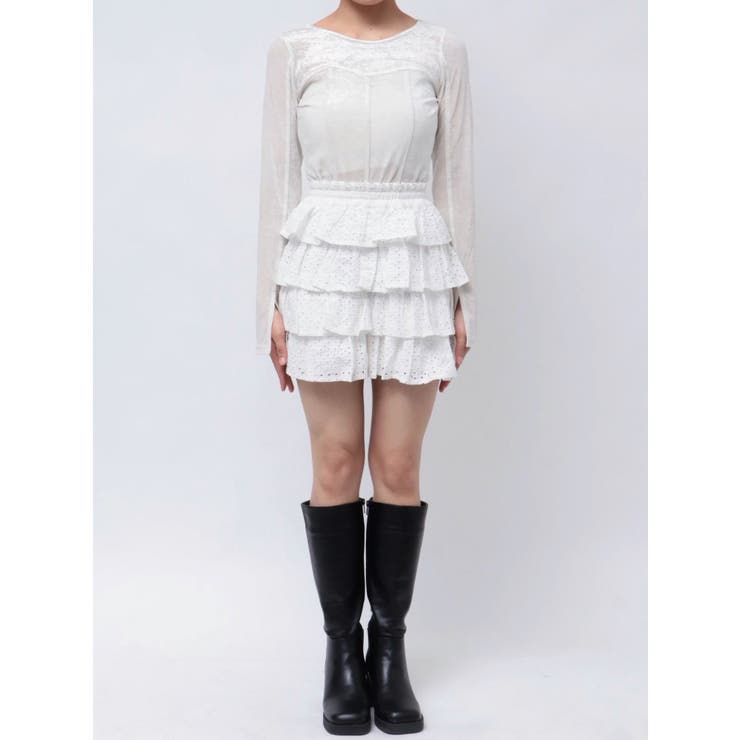 フリルミニスカートⅢ | dazzlin | 詳細画像47 