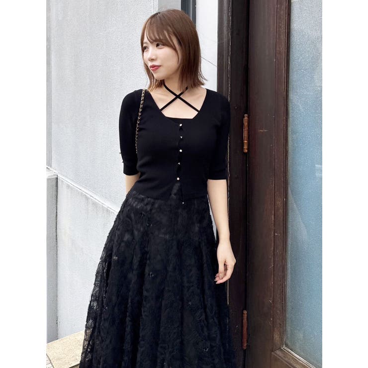 【再生産】スパンコールチュールスカート | dazzlin | 詳細画像26 