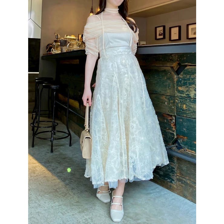 【再生産】スパンコールチュールスカート | dazzlin | 詳細画像32 