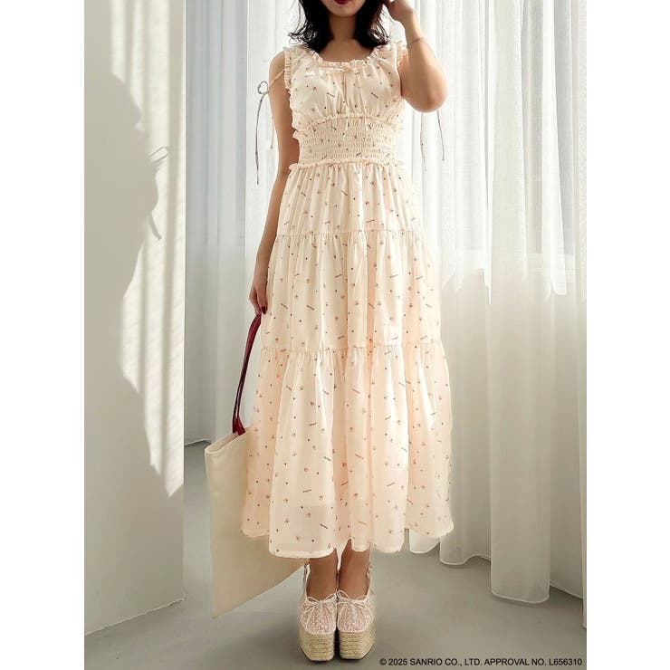 【メロクロコラボ】ツインリボンキャンバストートバッグ | dazzlin | 詳細画像12 