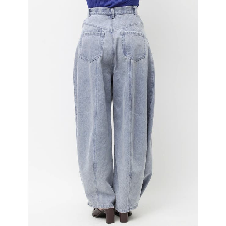 カーブタックデニムパンツ | dazzlin | 詳細画像23 