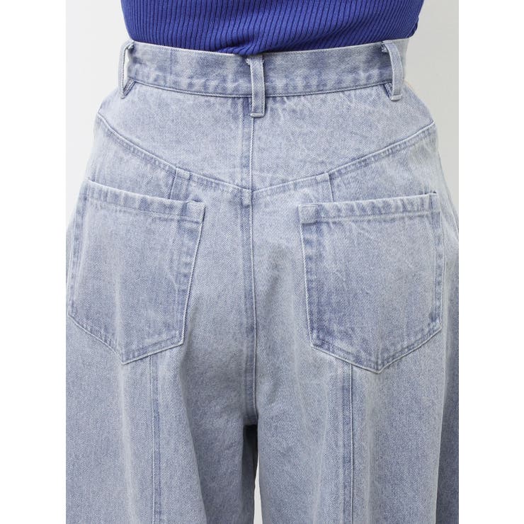 カーブタックデニムパンツ | dazzlin | 詳細画像24 