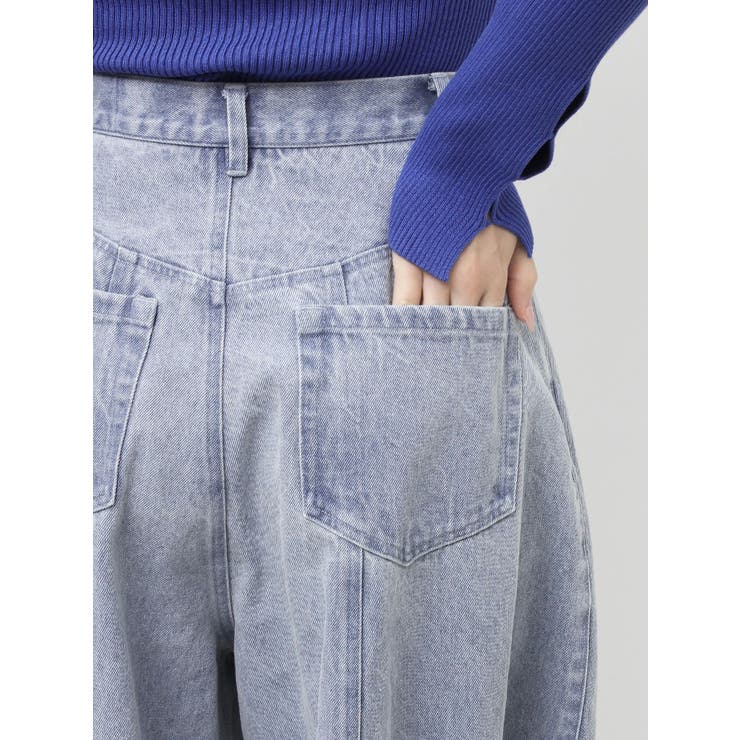 カーブタックデニムパンツ | dazzlin | 詳細画像25 