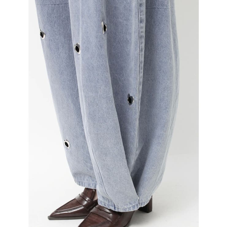 カーブタックデニムパンツ | dazzlin | 詳細画像27 