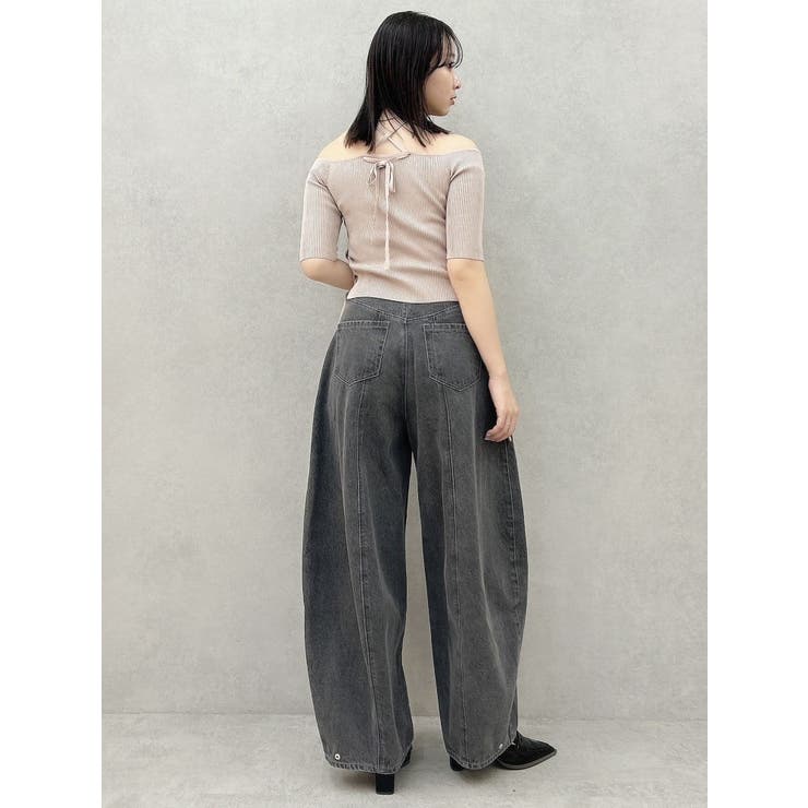 サイドクロスオープンボレロニット | dazzlin | 詳細画像14 