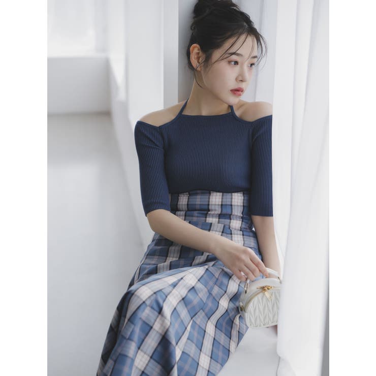 サイドクロスオープンボレロニット | dazzlin | 詳細画像3 