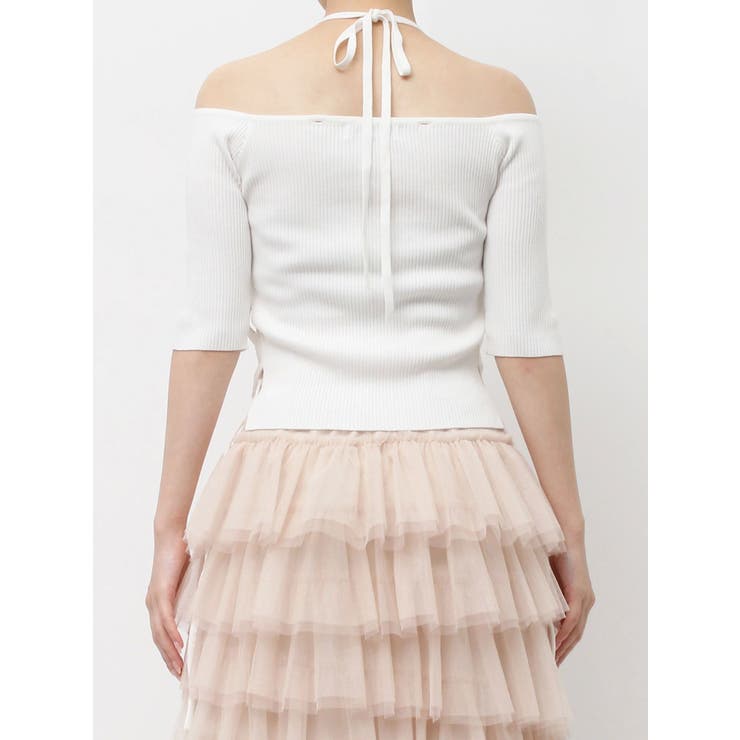 サイドクロスオープンボレロニット | dazzlin | 詳細画像40 