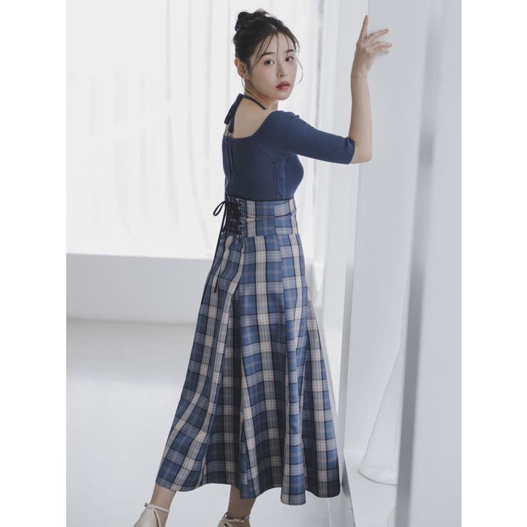 サイドクロスオープンボレロニット | dazzlin | 詳細画像7 