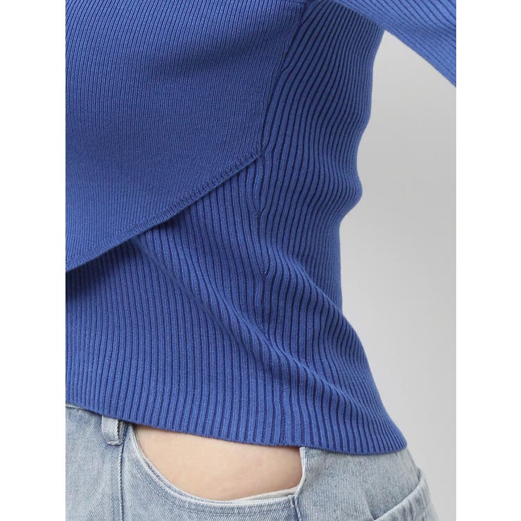 レイヤードオフショルバックリボンニット | dazzlin | 詳細画像38 