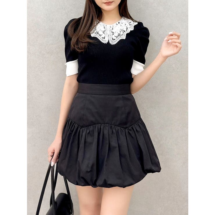 dazzlin デコラカラータックトップス デコラカラータックトップス[品番：MKSW0062955]｜dazzlin