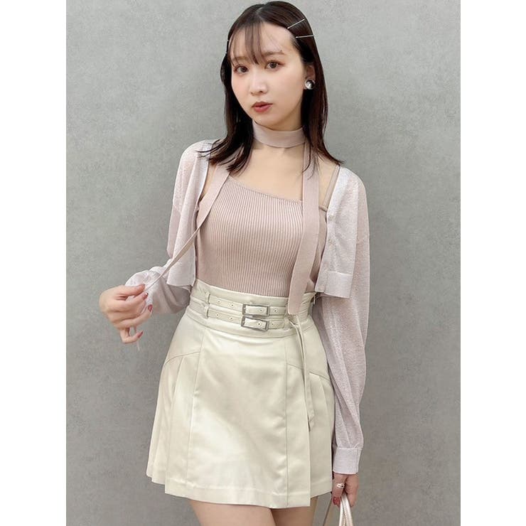 シアーカーデタイセットニット[品番：MKSW0063396]｜dazzlin