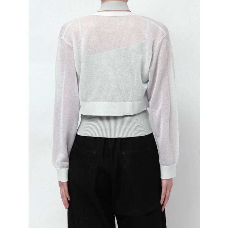 シアーカーデタイセットニット | dazzlin | 詳細画像28 