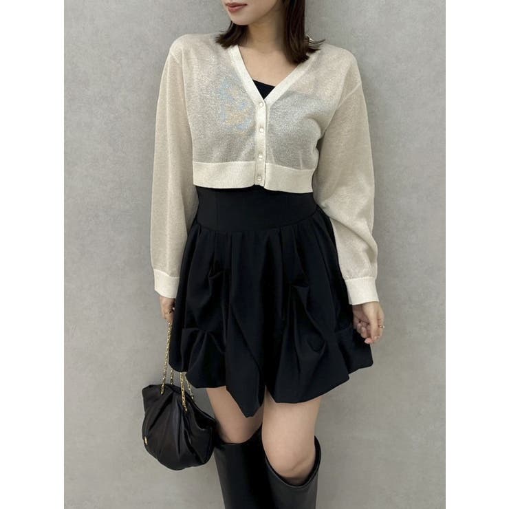 シアーカーデタイセットニット | dazzlin | 詳細画像9 