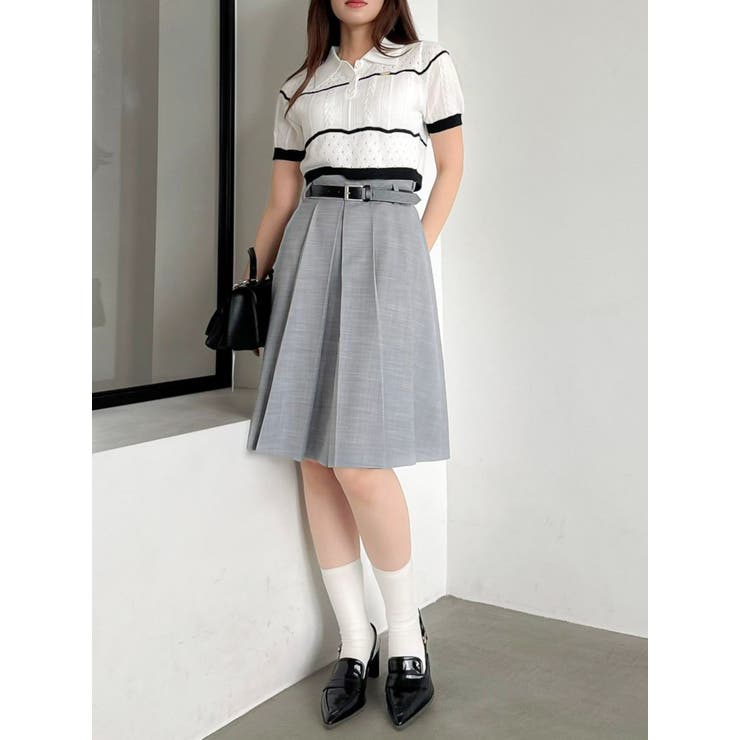 ハピネスカラーポロニット | dazzlin | 詳細画像13 