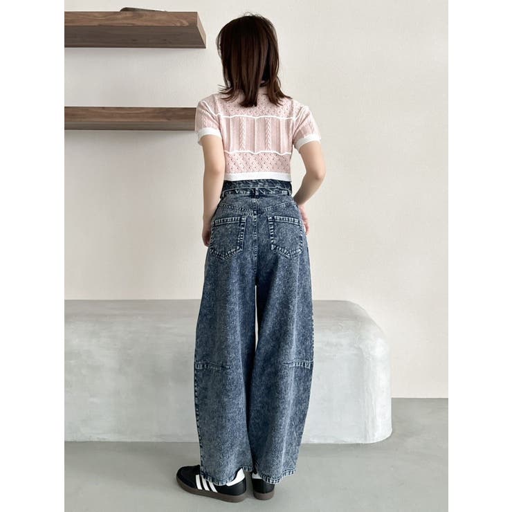 ハピネスカラーポロニット | dazzlin | 詳細画像20 