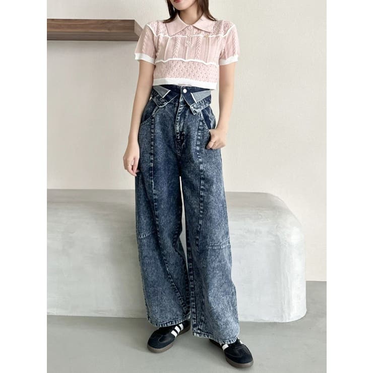 ハピネスカラーポロニット | dazzlin | 詳細画像21 