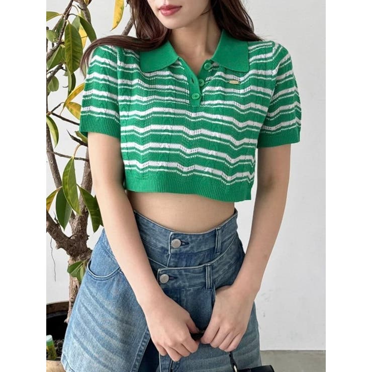 ハピネスカラーポロニット | dazzlin | 詳細画像22 