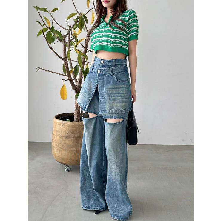 ハピネスカラーポロニット | dazzlin | 詳細画像25 