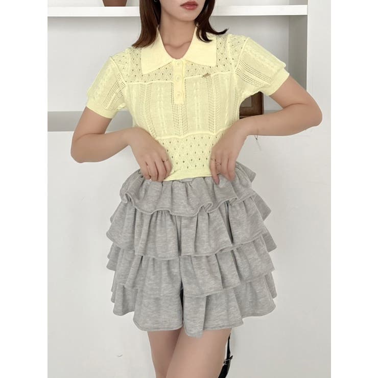 ハピネスカラーポロニット | dazzlin | 詳細画像27 