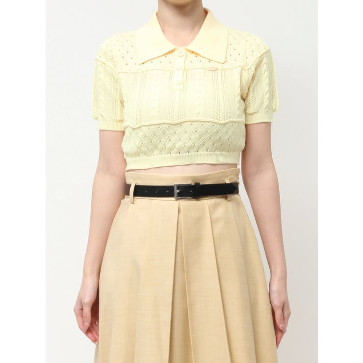 ハピネスカラーポロニット | dazzlin | 詳細画像34 