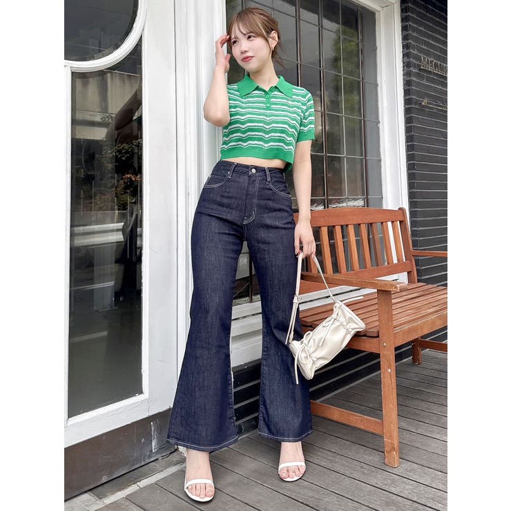 ハピネスカラーポロニット | dazzlin | 詳細画像6 