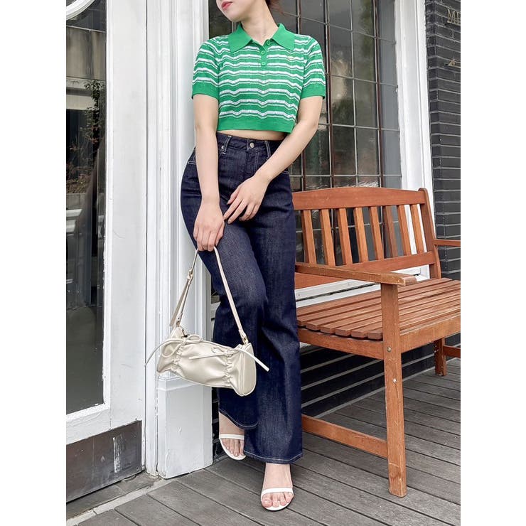 ハピネスカラーポロニット | dazzlin | 詳細画像7 