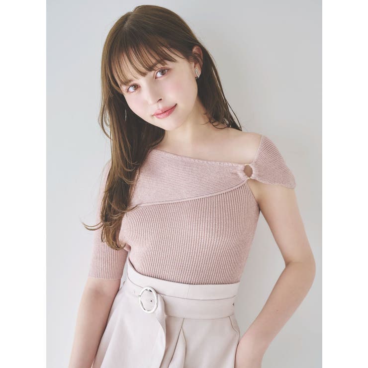 ワンショルリングリブニット | dazzlin | 詳細画像2 