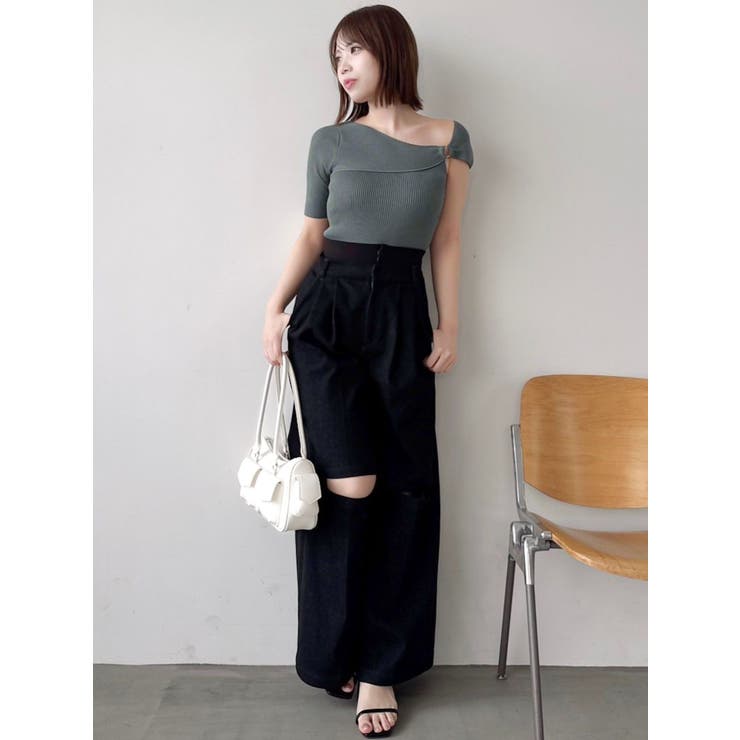 ワンショルリングリブニット | dazzlin | 詳細画像26 