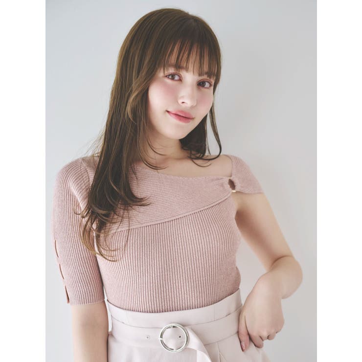 ワンショルリングリブニット | dazzlin | 詳細画像3 