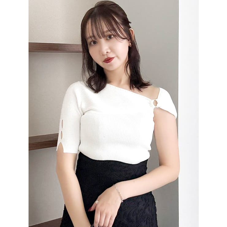 ワンショルリングリブニット | dazzlin | 詳細画像6 