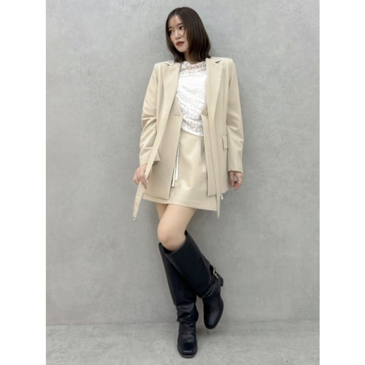 ギャザーリボンレーストップス | dazzlin | 詳細画像11 