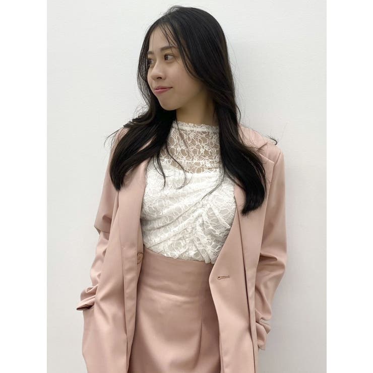 ギャザーリボンレーストップス | dazzlin | 詳細画像13 