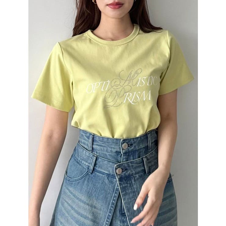 ライトグリーン | Optimistic PrismTシャツ | dazzlin