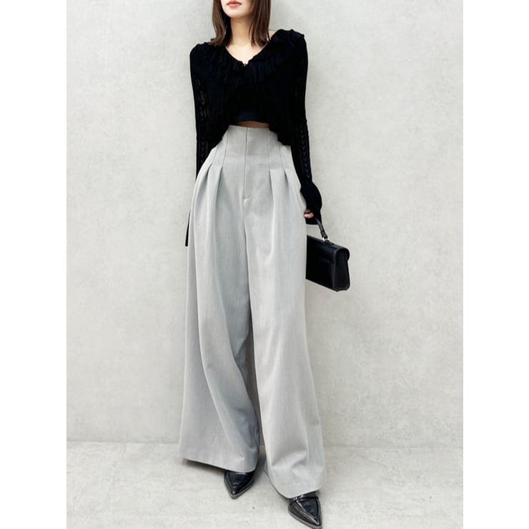 ペプラムフリルリボンカーデ | dazzlin | 詳細画像40 