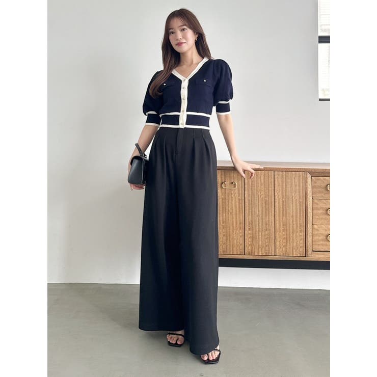 半袖マリンカーデトップス | dazzlin | 詳細画像17 