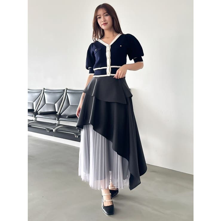 半袖マリンカーデトップス | dazzlin | 詳細画像19 