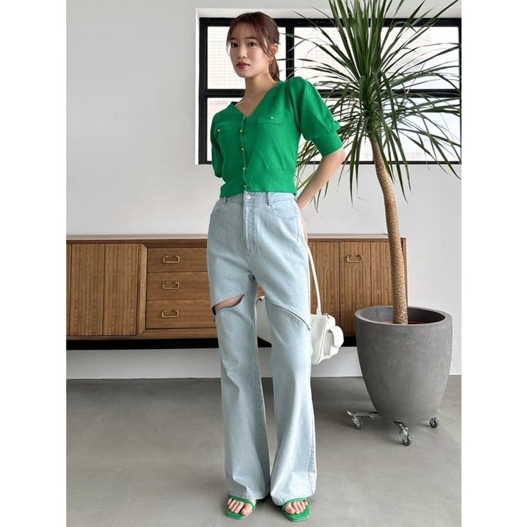 半袖マリンカーデトップス | dazzlin | 詳細画像25 