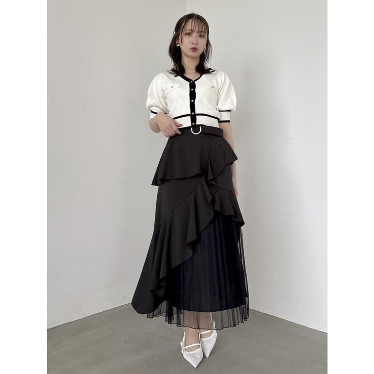 半袖マリンカーデトップス | dazzlin | 詳細画像31 