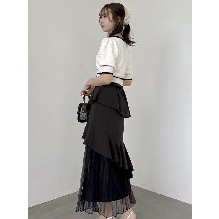 半袖マリンカーデトップス | dazzlin | 詳細画像32 